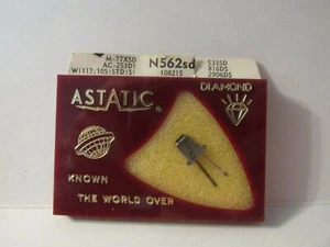 Vintage Astatic  N562-sd Diamond Phonograph Record Album Player Stylus Needle - Picture 1 of 2