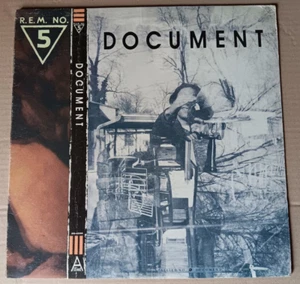 LP R.E.M. - Document 1987 Vg-/Vg+ - Imagen 1 de 4