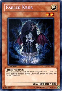 Yugioh Fabled Krus HA03-EN002 Secret Rare 1st Ed NM - Picture 1 of 1