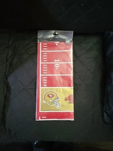 49ers Tischdecke 54 x 96 cm  - Bild 1 von 3