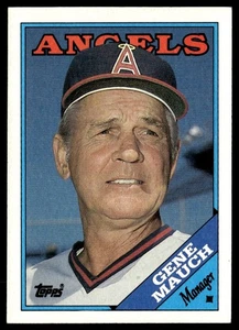1988 Topps Gene Mauch California Angels #774 - Picture 1 of 2
