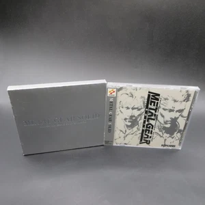 Metal Gear Solid Original Game Soundtrack CD with Outer Sleeve and Manual Japan - Picture 1 of 18