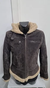 TP Giacca In Pelle Donna Woman Tg 44 Marrone AN06 - Picture 1 of 11