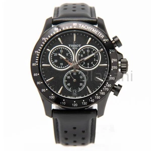 Tissot V8 Black Dial Stainless Steel Chrono Watch 42mm T106.417.36.051.00 - Picture 1 of 6