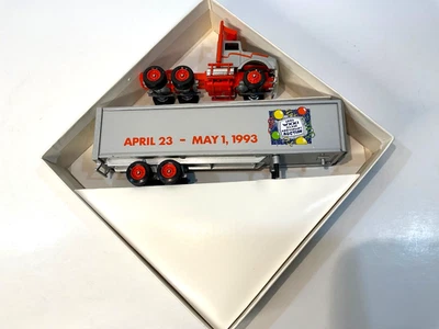 WXXI Auctions 25th Anniversary 1993 Winross Model 1/64th Scale Tractor Trailer - Image 1 of 4
