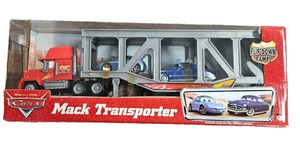 New Sealed Disney Pixar Cars MACK TRANSPORTER w/ SALLY & DOC HUDSON 2006 - 17193 - Picture 1 of 2