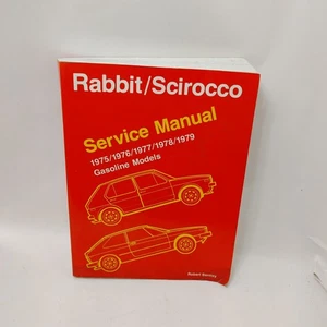 Rabbit/Scirocco Service Manual 1975-79 Robert Bentley Rabbit 1981 Owner’s Manual - Picture 1 of 9