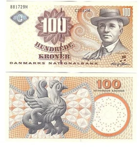 Denmark - 100 Kroner 2006 UNC P. 61f(2) - sign Nielsen & Sunrensen Lemberg-Zp - Picture 1 of 1