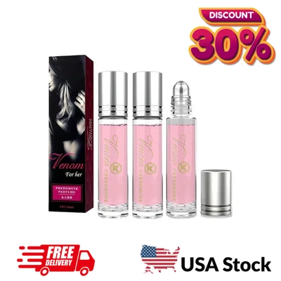 3Pcs Phero духи, феромоны духи для женщин, роллер духи новый - Изображение 1 из 4