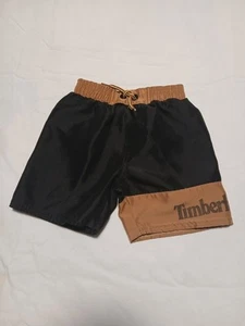 Infant Boys Timberland Swim Trucks Black Brown Pocket Size 18 Months - Picture 1 of 7