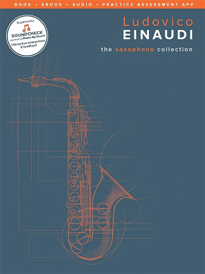 Ludovico Einaudi Saxophone Collection Score & Part Piano Sheet Music Book Audio - Image 1 of 1