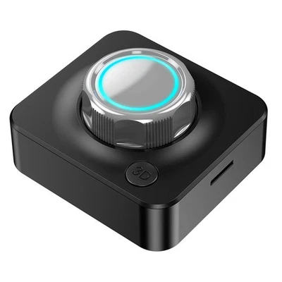 Receptor receptor de audio auxiliar Bluetooth V5 inalámbrico 2 en 1 lector de tarjetas TF A Foto 1 de 4