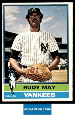 1976 O-Pee-Chee Rudy May New York Yankees #481 - Image 1 of 2