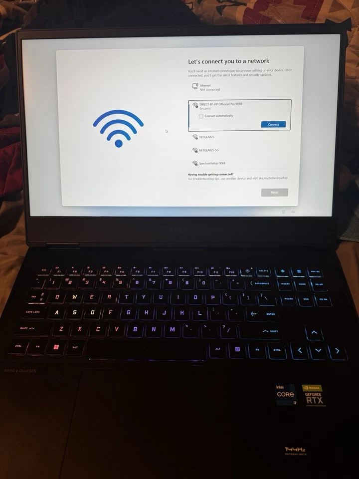 Portátil para juegos HP Omen 16,1"" Intel Core, SSD de 1 TB Foto 1 de 4