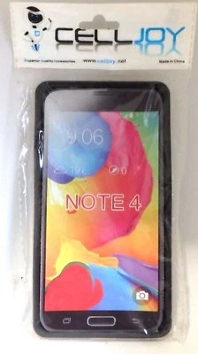 Capa telefone Samsung Galaxy Note 4 da CellJoy (pacote com 4) com alça flexível sem aderência deslizante - Imagem 1 de 4