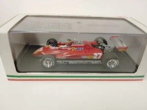 Brumm Ferrari 126 C2 #27 Gilles Villeneuve GP Brasile 1982 1/43 R593-CH - Foto 1 di 3