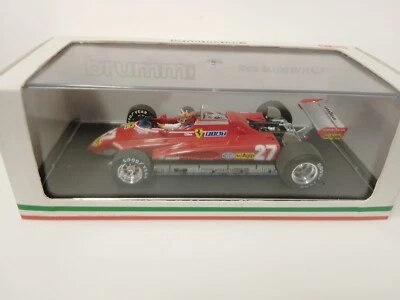 Brumm Ferrari 126 C2 #27 Gilles Villeneuve GP Brasile 1982 1/43 R593-CH - Immagine 1 di 3