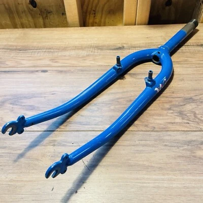 Vintage Spinner Panasonic Rigid MTB Fork 1-Inch Threaded 26 Rim Brake 160 Length - Image 1 of 4