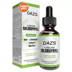 Chlorophyll Liquid Drops - Verdauungsunterstützung & Hautentgiftung Tinktur - Bild 1 von 8