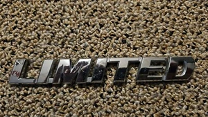 2016 - 2018 Toyota RAV4 Rear "Limited" Emblem OEM 75443-42060 - Picture 1 of 2