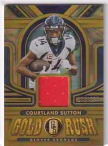 Panini NFL Gold Standard Football 2023 No GR-CS Courtland Sutton Patch 178/299 - Bild 1 von 2