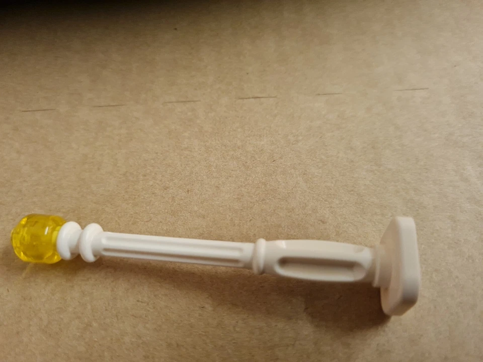 LEGO Street Lights / White Lamp Posts x 6 New Train Station Like Metroliner Set - Image 1 of 1