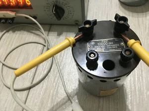 10000 Ohm Ω 10 kOhm Resistance Standard Resistor Accuracy 0.01% CALIBRATOR test - Picture 1 of 11
