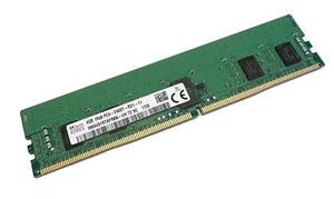Skhynix 4GB 1RX8 PC4-2400T-RD1-11 Desktop Memory HMA451R7AFR8N-UH - Picture 1 of 3