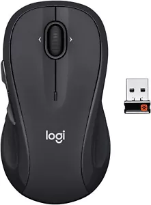 Logitech M510 Wireless Computer Mouse Shape with USB Unifying-Please Read Note - Picture 1 of 18