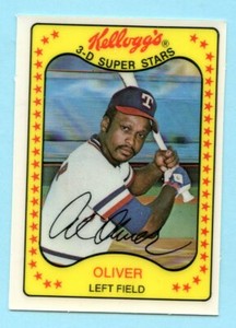 1981 Kelloggs  # 4 Al Oliver