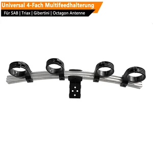Universal Multifeedschiene 4 Fach SAT LNB Halterung Gibertini Triax Octagon SAB - Bild 1 von 5