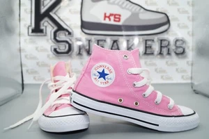 Converse Chucks All Star Hi Canvas Kinderschuhe EU 32 US 1 Low Tops 3J234C Rosa - Bild 1 von 12