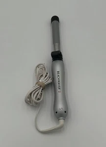 Beachwaver S1 BW1136S1 Rotierender Lockenstab silber schwarz 120V 40W getestet funktioniert - Bild 1 von 8