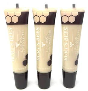(3) Burt's Bees Lip Gloss New 0.5 oz Each 008 - Iced Glaze - Picture 1 of 3