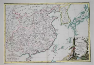 CHINA - L' EMPIRE DE LA CHINE PUBLISHED BY LATTRE, 1772. - Picture 1 of 1