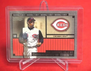 Ken Griffey Jr Fleer Showcase 2002 Baseballs Best Baseball Card #16 BB - Picture 1 of 2