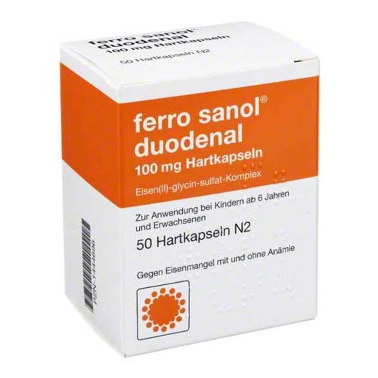 ferro sanol duodenal 100 mg · 50 St · PZN 01444696