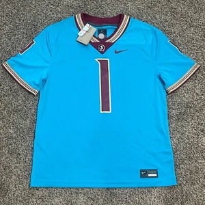Camiseta deportiva para hombre Nike Dri-Fit Florida State Seminoles FSU Turquoise Heritage #1 XL - Imagen 1 de 10