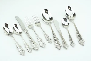 Wallace Antique Baroque 18/8 JAPAN Stainless Flatware Your Choice - Picture 1 of 10