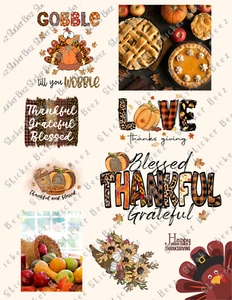 Forniture fogli collage dolcetti del Ringraziamento album di ritagli diario spazzatura creazione carte - Foto 1 di 1