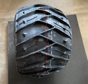 PAIR of NEW Zipper Tires (2 Tires) 18x9.5x8 Honda ATC 70 200X TRX 70 90 ATV LT80 - Picture 1 of 5