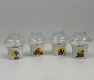Mini Lámparas Huracán Fiesta Vintage Halloween Casa de Lloyd Fantasma Calabaza Set 4 - Imagen 1 de 3