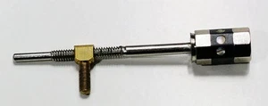 Violine/Viola Schleife Schraube und Auge, Pearl Dot Inlay, Nickel/Silber Halterung - Bild 1 von 2