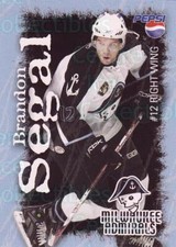 2006-07 Milwaukee Admirals Pepsi #16 Brandon Segal