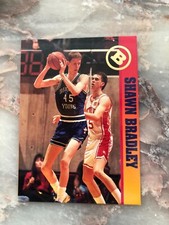 1993 Ballstreet News Shawn Bradley Vol 1 No 4 76ers Basketball Card 🔥🏀