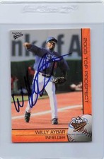 2005 MultiAd Sports #3 Willy Aybar Las Vegas 51SSigned Auto *G4103