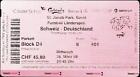 Ticket/Ticket 26.03.2008 Swiss - Germany IN Basel