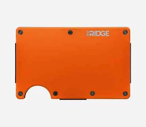RIDGE ALUMINUM WALLET – BASECAMP ORANGE (RW-517) - Picture 1 of 4