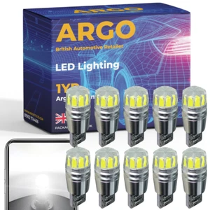 10x 501 T10 Led Car Bulbs Canbus Error Free Smd Xenon White W5w Side Light Bulb - Picture 1 of 13