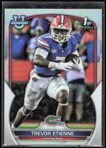TREVOR ETIENNE 2022 Bowman U FOOTBALL CHROME #69 [1st REFRACTOR]--FLORIDA - Picture 1 of 2